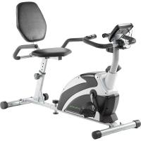 Bicicleta Ergométrica Horizontal Athletic Works Painel LCD, Roda de Inércia 4Kg